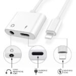 ADAPTATEUR JH-026L LIGHTNING –> JACK 3.5 + CHARGE LIGHTNING – Image 2