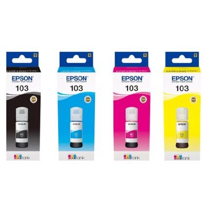 PACK BOUTEILLE INK MASTER 100ML 4 COULEUR E103 EPSON ECOTANK