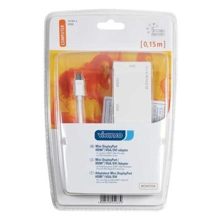 ADAPTATEUR MINI DISPLAYPORT TO DVI VIVANCO