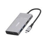 ADAPTATEUR TYPE C TO HDMI/VGA+SD/TF+02USB+JACK 3.5+TYPE OTN 95113 – Image 3