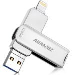 AUANOZ 128GB USB 3.0 OTG ANDROID IOS USB-C/LIGHTNING/MICRO USB 2703