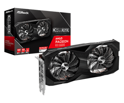 ASROCK RADEON RX 6600 CHALLENGER 8GO