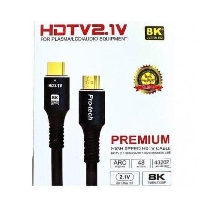 CABLE HDMI PROTECH 10M 8K  HDTV2.1V
