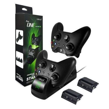 CHARGEUR MANETTE XBOX ONE +2 BATTERIE SND-400 FOR ONE  SLIM X MIMD MICRO USB CABLE