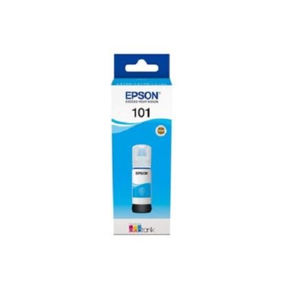 BOUTEILLE D’ENCRE EPSON ORIGINAL CYAN 101 L6170/L4170/L4150/L6190/L6160