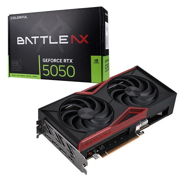 a4d9637f-3fe8-456b-856f-ca18173d1936_1600x.jpg RTX 5050 8GO GDDR6 COLORFUL BATTLE AX DUO BLACK – Image 1