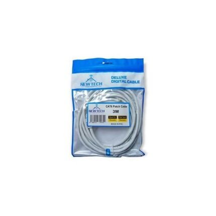 CABLE RESEAU 3.0 M CAT6 NEW TECH