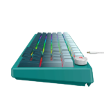 CLAVIER GAMING HAVIT MECANIQUE 899L RGB WHITE/GREEN – Image 4
