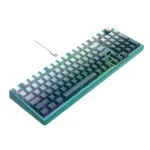 CLAVIER GAMING HAVIT MECANIQUE 899L RGB WHITE/GREEN – Image 5