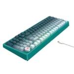 CLAVIER GAMING HAVIT MECANIQUE 899L RGB WHITE/GREEN – Image 3